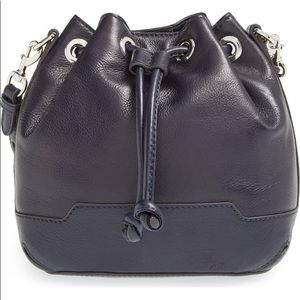 Rebecca Minkoff fiona bucket bag purple crossbody